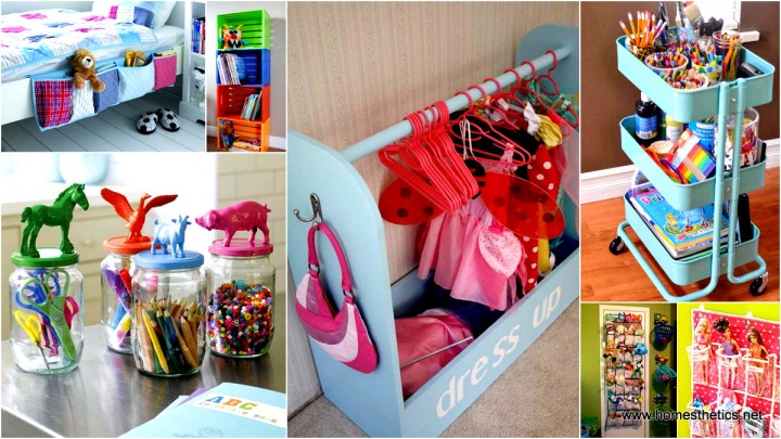 Tips and tricks for smartly organizing a kids' room