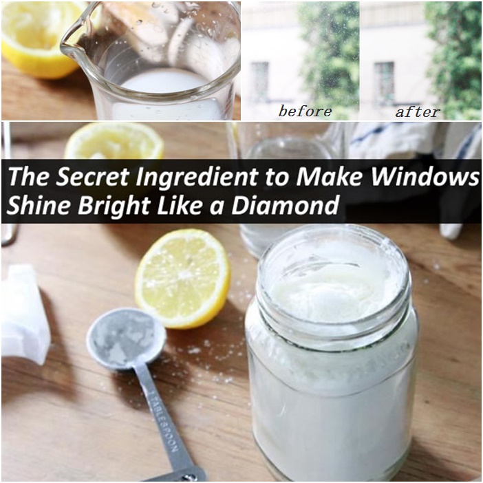 DIY Secret Homemade Ingredients to Make Windows Sparkle